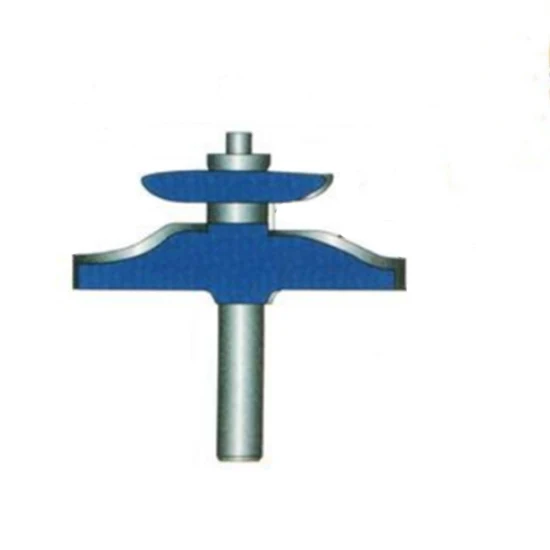 Premium 4-Piece Router Bit Set for Precision Woodworking Projects